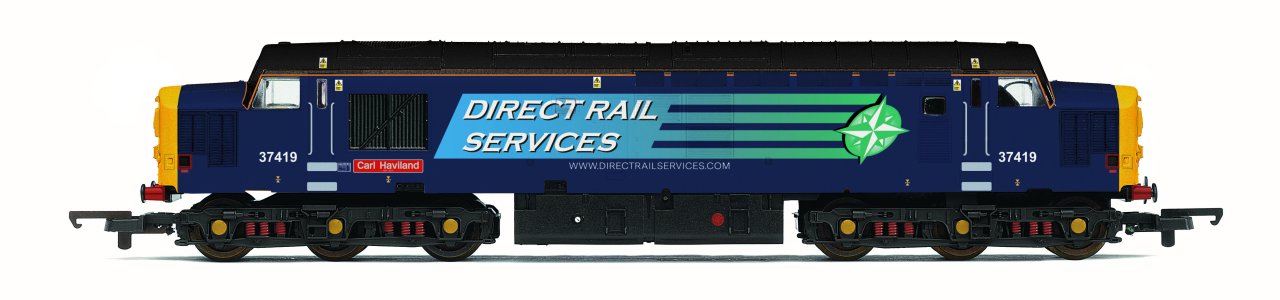 HORNBY R30437 RAILROAD CLASS 37 DRS 'CARL HAVILLAND' No 37419